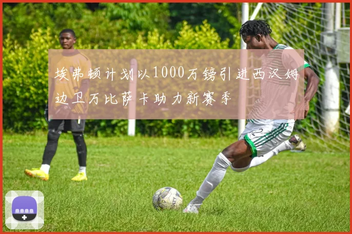 埃弗顿计划以1000万镑引进西汉姆边卫万比萨卡助力新赛季